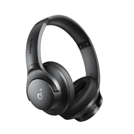 Refurbished Soundcore Q20i ANC Over-Ear Wireless Headphones Black