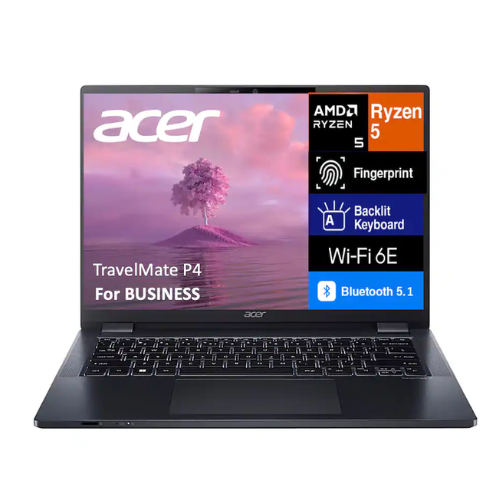 Refurbished Acer TravelMate P4 Ryzen 5 Pro Business Laptop