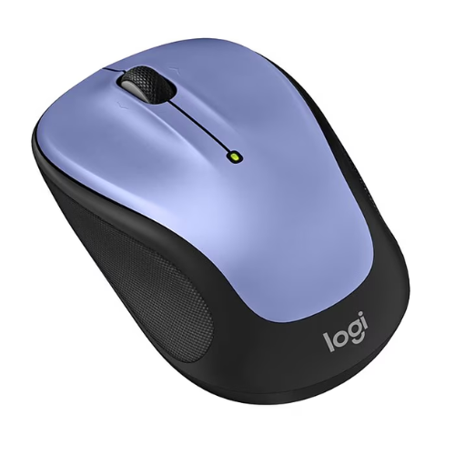 Refurbished Logitech M325S Wireless Optical Mouse Ambidextrous Lilac Color